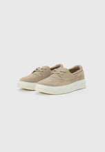 Carica l'immagine nel visualizzatore di Gallery, Armani Exchange sneakers uomo beige slip-on in suede e mesh urban
