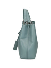 Carica l'immagine nel visualizzatore di Gallery, Emporio Armani Shopper verticale MyEA Bag stampa cervo celeste polvere
