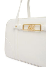 Carica l'immagine nel visualizzatore di Gallery, Armani Exchange borsa media bauletto bianca
