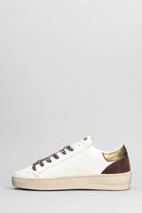 AMA BRAND sneakers donna bianche in pelle artigianali