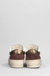 AMA BRAND sneakers donna bianche in pelle artigianali