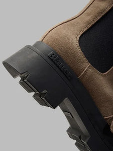 Blauer stivaletti donna chelsea tortora e neri con fibbia KIMMEL11