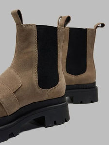 Blauer stivaletti donna chelsea tortora e neri con fibbia KIMMEL11