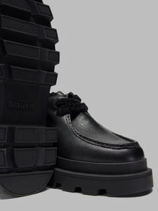 Blauer mocassini neri donna platform  KIMMEL09-LEA