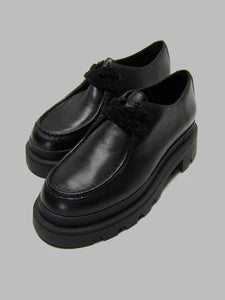 Blauer mocassini neri donna platform  KIMMEL09-LEA