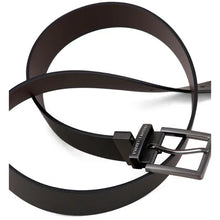 Carica l&#39;immagine nel visualizzatore di Gallery, Armani Exchange cintura nera e marrone scuro
