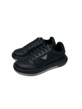 Carica l&#39;immagine nel visualizzatore di Gallery, Emporio Armani  Sneakers in pelle saffiano blu
