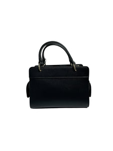Armani Exchange borsa nera a mano piccola rettangolare con tracolla