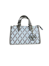 Carica l'immagine nel visualizzatore di Gallery, Armani Exchange borsa piccola logata bianca e beige
