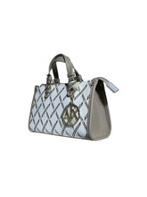 Carica l'immagine nel visualizzatore di Gallery, Armani Exchange borsa piccola logata bianca e beige
