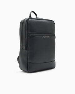 Armani Exchange zaino nero uomo squadrato con logo
