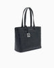 Armani Exchange Borsa shopping con logo in rilievo e charm