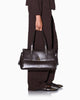 Armani Exchange Borsa Shopper con doppi manici e lucchetto decorativo