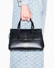 Armani Exchange Borsa shopping con doppi manici e logo