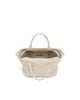 Armani Exchange Shopping bag con charm e tracolla rimovibile