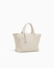 Armani Exchange Shopping bag con charm e tracolla rimovibile
