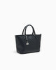 Armani Exchange Shopping bag con charm e tracolla rimovibile