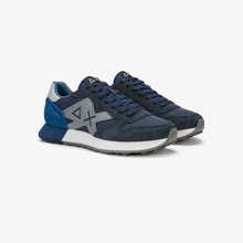 Carica l'immagine nel visualizzatore di Gallery, Sun68 Sneaker Jaki 2.0 Solid in suede e nylon
