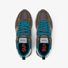 Carica l'immagine nel visualizzatore di Gallery, Sun68 Uomo Sneaker Jaki Outdoor in suede e nylon
