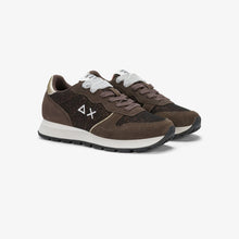 Carica l'immagine nel visualizzatore di Gallery, Sun68 donna Sneaker Ally Glitter in suede e lurex
