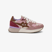Carica l'immagine nel visualizzatore di Gallery, Sun68  donna Sneaker Stargirl Multicolor in suede e nylon
