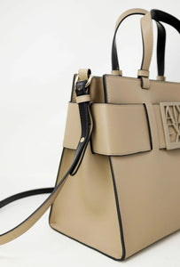 Armani Exchange Tote bag con doppi manici e tracolla