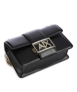 Armani Exchange borsa logo dorato piccola