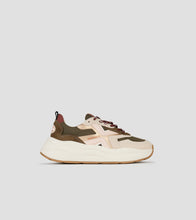 Carica l'immagine nel visualizzatore di Gallery, Alexander Smith Horizon Donna in suede e ripstop verdi e logo laterale rosa
