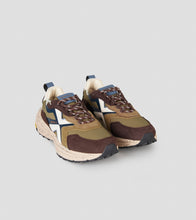 Carica l'immagine nel visualizzatore di Gallery, Alexander Smith Horizon Uomo in suede marrone e ripstop sabbia con suola Vibram
