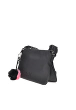 Carica l&#39;immagine nel visualizzatore di Gallery, Sun68 borsa donna crossbody in neoprene nera charm pompon
