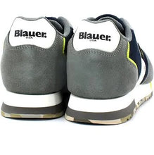 Carica l&#39;immagine nel visualizzatore di Gallery, Scarpe Blauer uomo QUEENS01/MES RUNNING grigio
