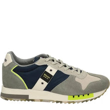 Carica l&#39;immagine nel visualizzatore di Gallery, Scarpe Blauer uomo QUEENS01/MES RUNNING grigio
