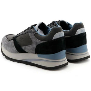 Blauer sneaker in pelle FW COLLECTION