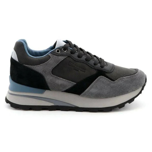 Blauer sneaker in pelle FW COLLECTION