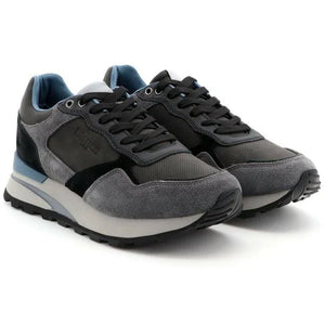 Blauer sneaker in pelle FW COLLECTION