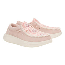 Carica l&#39;immagine nel visualizzatore di Gallery, HEYDUDE Wendy comf suede crochet uncinetto fiori rosa
