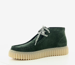 Clarks TORHILL HI CAMOSCIO VERDE