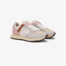 Carica l'immagine nel visualizzatore di Gallery, Sun68 Sneakers donna Ally Vintage in suede e nylon porcellana ricami floreali
