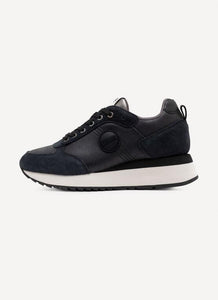 Colmar Sneakers donna TRAVIS PUNK nera laminata