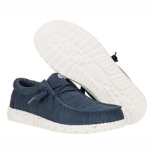 Carica l'immagine nel visualizzatore di Gallery, Heydude uomo Wally stretch sox blu navy
