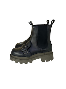 Blauer stivaletti donna chelsea neri para verde militare con fibbia KIMMEL11