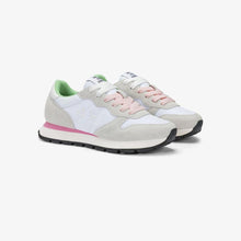 Carica l'immagine nel visualizzatore di Gallery, Sun68 Sneakers donna Ally Solid in suede e nylon bianco multicolor
