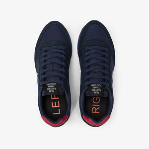 Sun68 Sneakers Uomo Tom solid navy blue suola celeste
