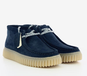 Clarks TORHILL HI CAMOSCIO BLU