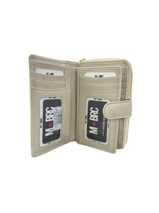 MBRC Portafogli multitasche in pelle beige
