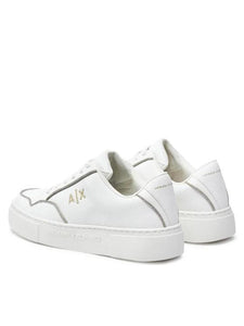 Armani Exchange Sneakers bianche con glitter