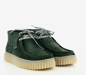 Clarks TORHILL HI CAMOSCIO VERDE