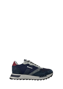 BLAUER Sneakers Uomo RYDER01 BLU / ROSSO