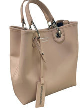 Carica l'immagine nel visualizzatore di Gallery, Emporio Armani Shopper verticale MyEA Bag stampa cervo albicocca
