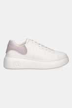 Carica l&#39;immagine nel visualizzatore di Gallery, Armani Exchange Sneakers donna bianche con retro rosa
